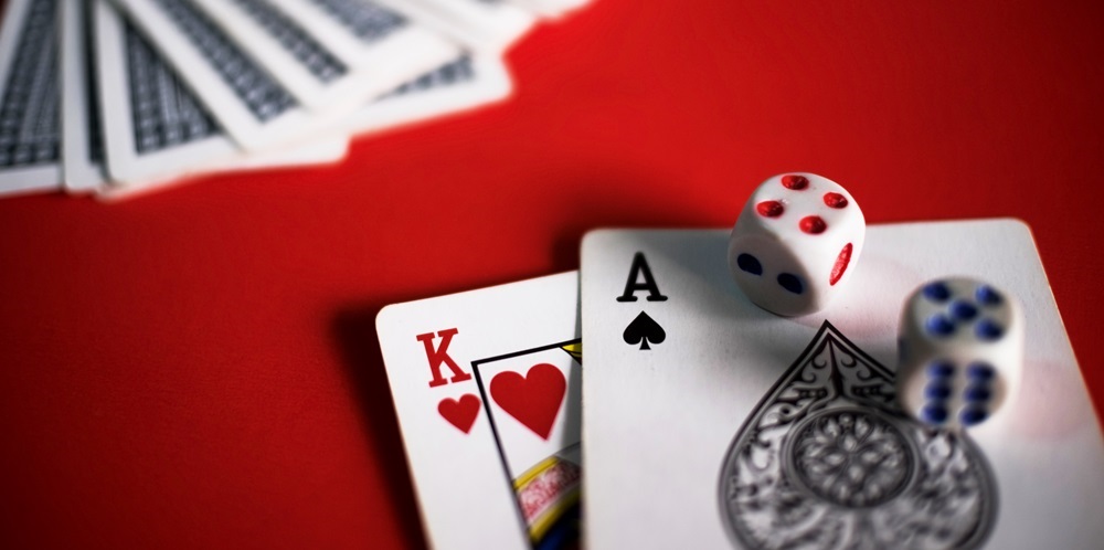 Cards with Dice